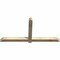 Ekena Millwork Eugene Rough Sawn Timber Gable Bracket, Douglas Fir, 72"W x 36"H x 4"D x 4"F, 12/12 Pitch GBW072X36X0404EUG00RDF - alternate 3